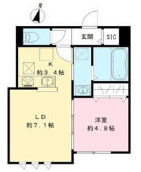 スレイベル井の頭の物件間取画像